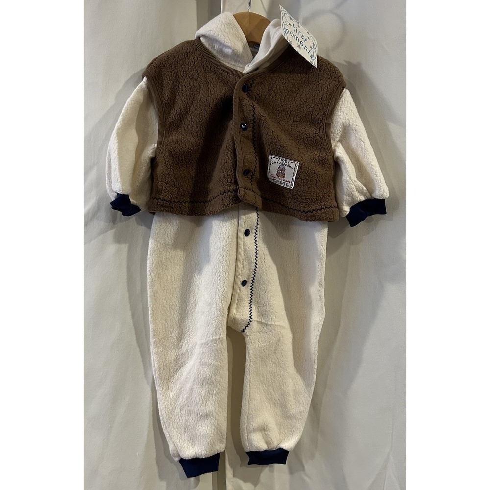 First Moments Little Choo Choo Moments Outfit NOS 6-9‎ Months